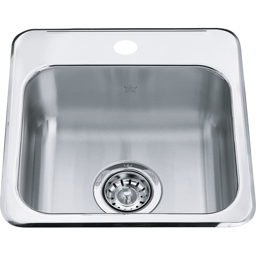 Steel Queen Sink In - Drop QSL1515-6-1