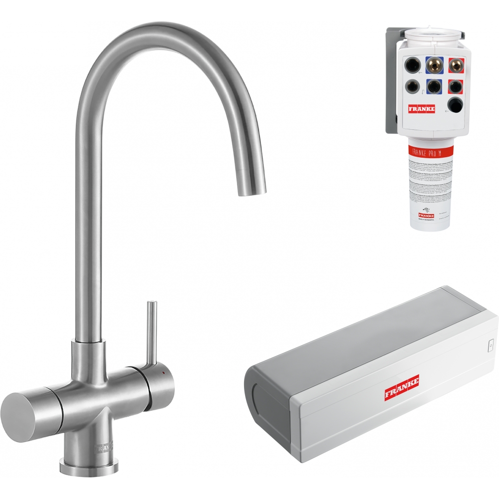 FRANKE stainless steel tap with BRITA P 1000 system