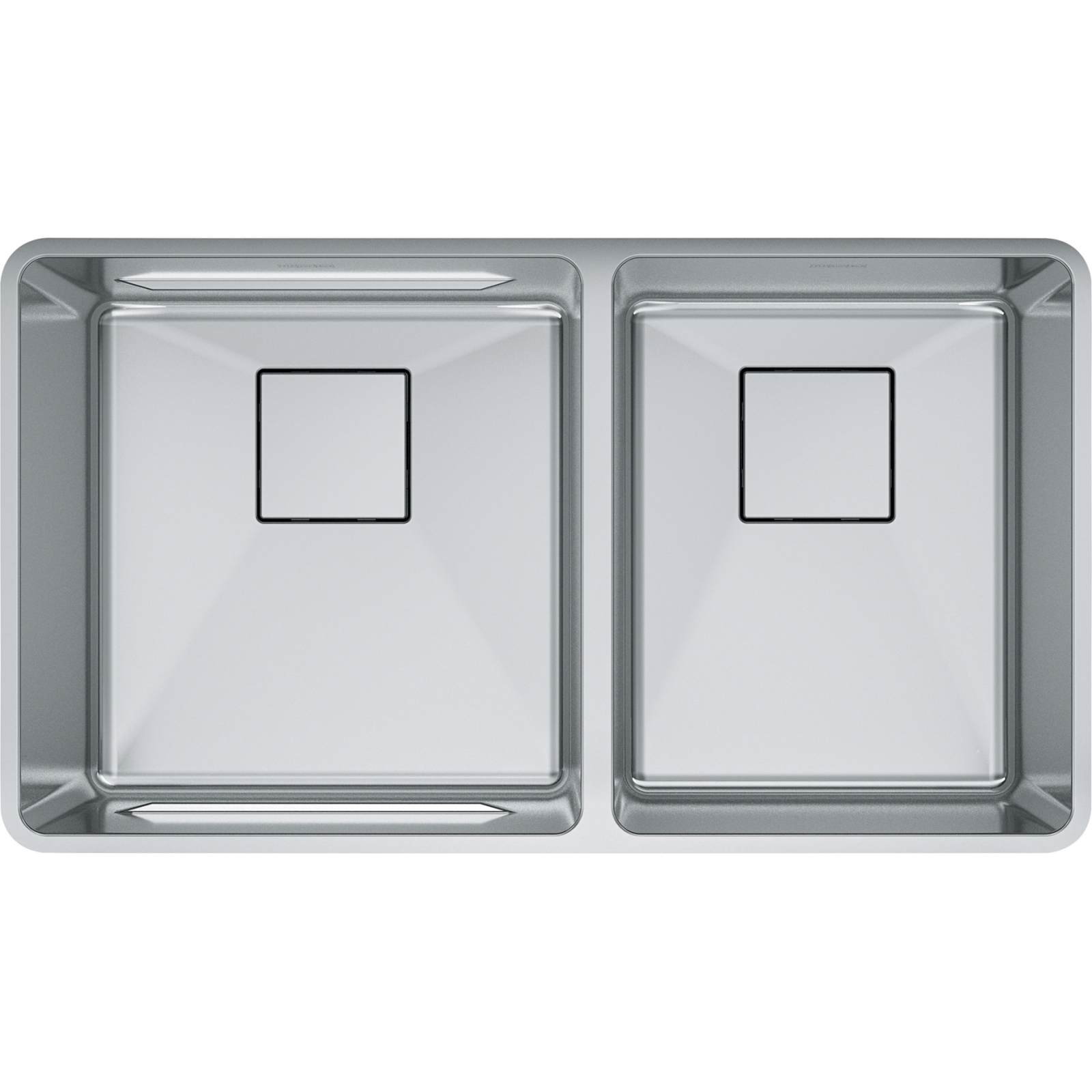 FRANKE Pescara Undermount Sink - PTX160-31 Stainless steel