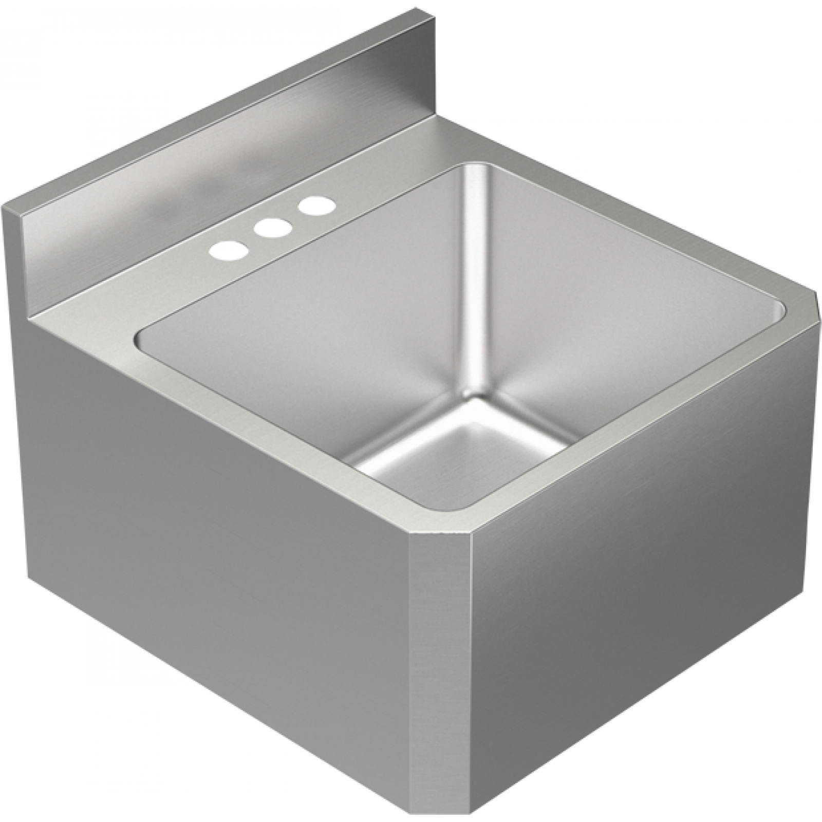 WHBS181910-3 Wall hung wash basin,18ga