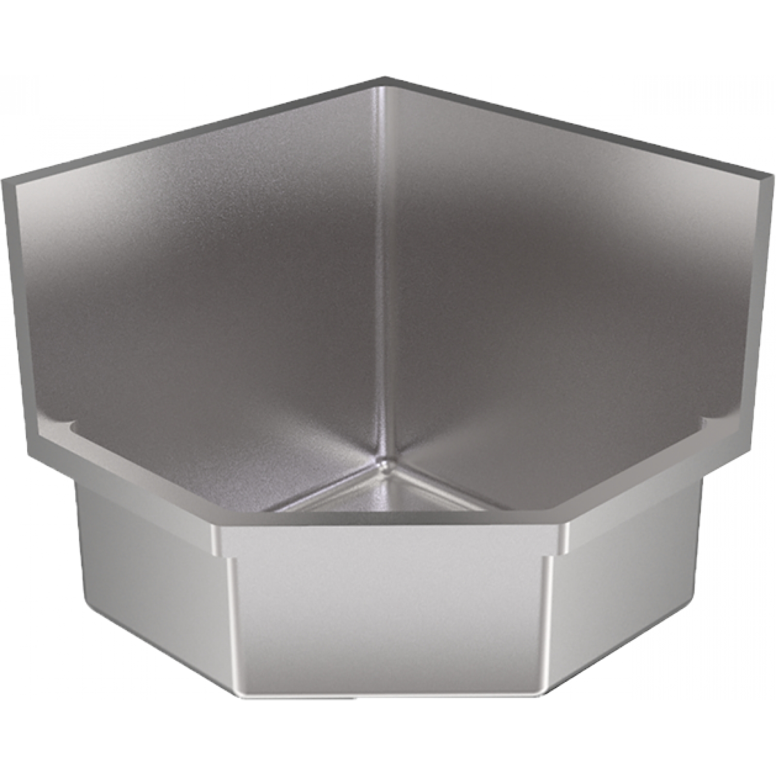 FSS2210-316-1 Type 316 Mop sink, corner