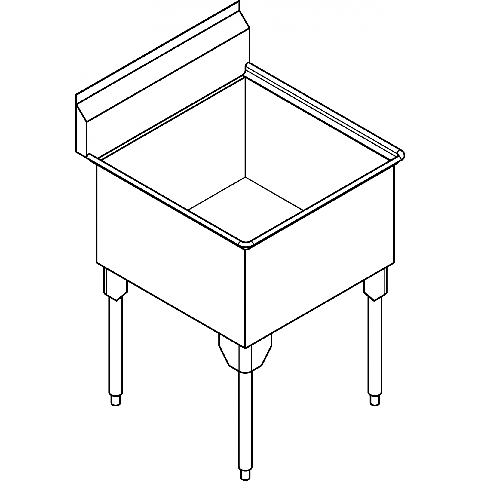 SSL2424-1 Service 14 ga, single