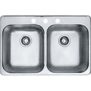 Reginox Drop In Sink -  RDL2031-3N