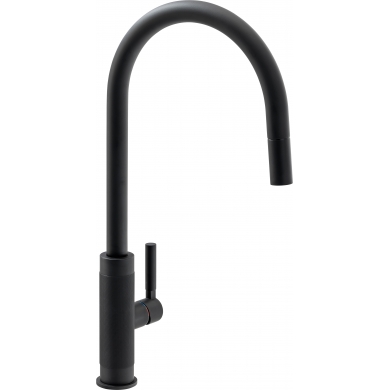 Tessuto J Pullout Nozzle Side Matt Black